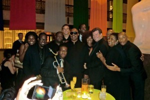 The Stingers perform with Stevie Wonder @ Hole in the Wall Benefit 2010